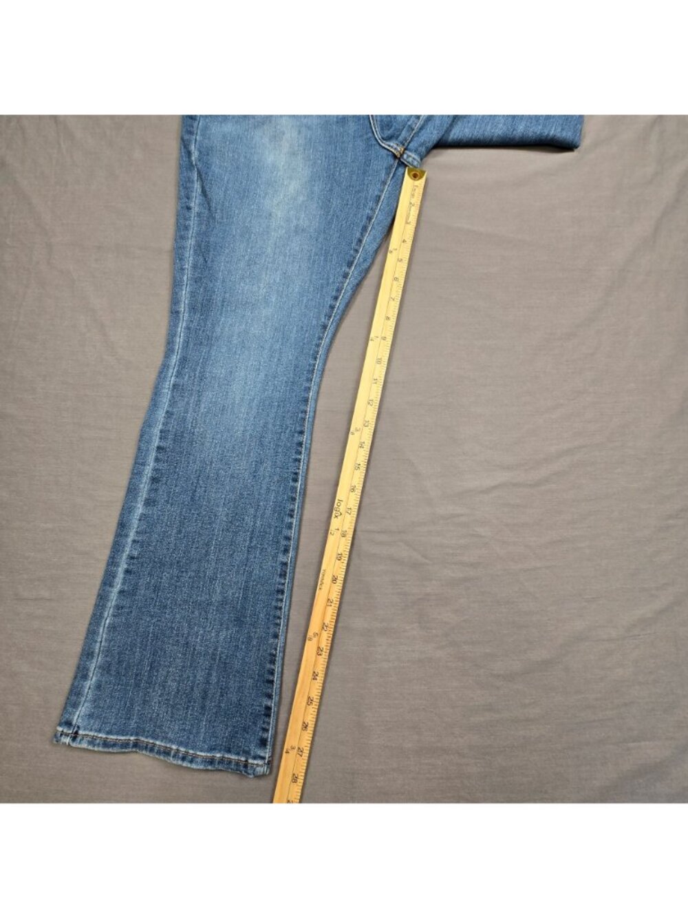 Signature Levi Strauss Womens 14S Mid-Rise Bootcut Jeans W32 L30 Stretch Denim - Picture 5 of 7